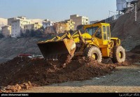 عملیات ساخت جاده دره فرحزاد/ گزارش تصویری
